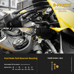 SPARTS Motorcycle Titanium Bolt Upgrade – S-Grade TC4 Bolt Kit for Kawasaki ZX-6R