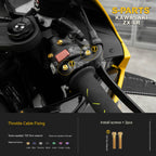 SPARTS Motorcycle Titanium Bolt Upgrade – S-Grade TC4 Bolt Kit for Kawasaki ZX-6R