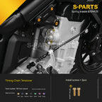 SPARTS Titanium Bolt Kit for CF Moto 675NK 2025 Motorcycle Upgrade