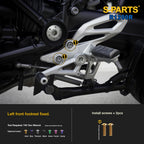 SPARTS Titanium Bolt Kit for BMW R1200R – Motorcycle Fastener Upgrade