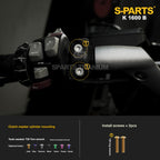 Titanium Alloy Bolts Compatible with BMW K1600B Motorcycle Upgrade Fasteners