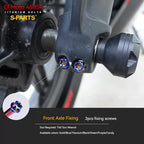 SPARTS Titanium Bolt Kit for CFMOTO 450SR – TC4 Lightweight High-Strength Motorcycle Upgrade