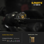 Titanium Alloy Bolts Compatible with BMW K1600B Motorcycle Upgrade Fasteners