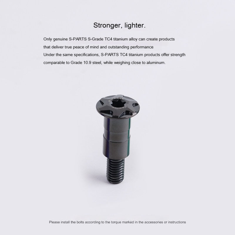 SPARTS Titanium Clutch Lever Bolt for Ducati V4 | High-Strength TC4 Alloy