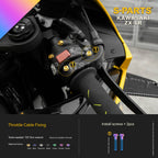 SPARTS Motorcycle Titanium Bolt Upgrade – S-Grade TC4 Bolt Kit for Kawasaki ZX-6R