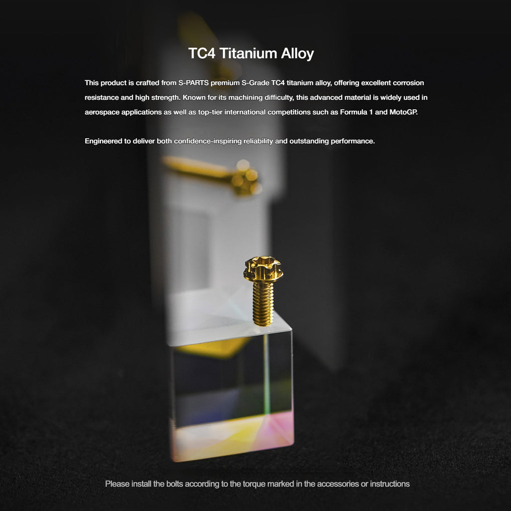 SPARTS Titanium Bolt Kit for BMW R1200R – Motorcycle Fastener Upgrade