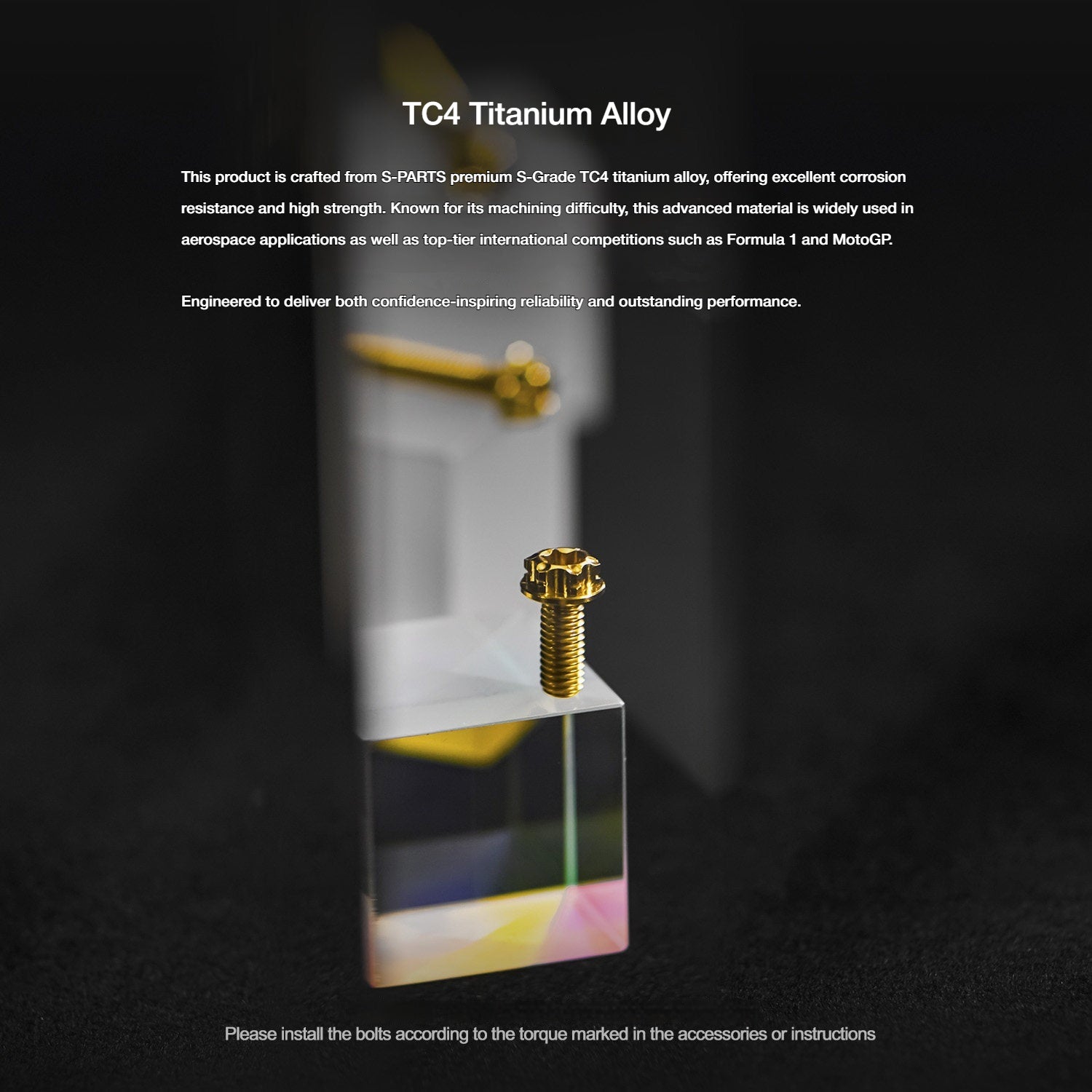 SPARTS Titanium Bolt Kit for BMW R1200R – Motorcycle Fastener Upgrade