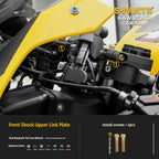 SPARTS Motorcycle Titanium Bolt Upgrade – S-Grade TC4 Bolt Kit for Kawasaki ZX-6R