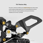 SPARTS Titanium Bolt Kit for CNC Racing Ducati V2 Rearsets | TC4 Grade