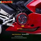 S-PARTS  Compatible with / Suitable for Ducati DUCATI V2 Full Titanium Bolt Kit