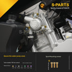 SPARTS Titanium Bolt Kit for CF Moto 675NK 2025 Motorcycle Upgrade