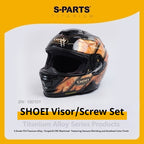 SPARTS Titanium Visor Mechanism Screws for SHOEI Z7\Z8\X14\GTAIR\GTAIR2