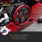 S-PARTS  Compatible with / Suitable for Ducati DUCATI V2 Full Titanium Bolt Kit