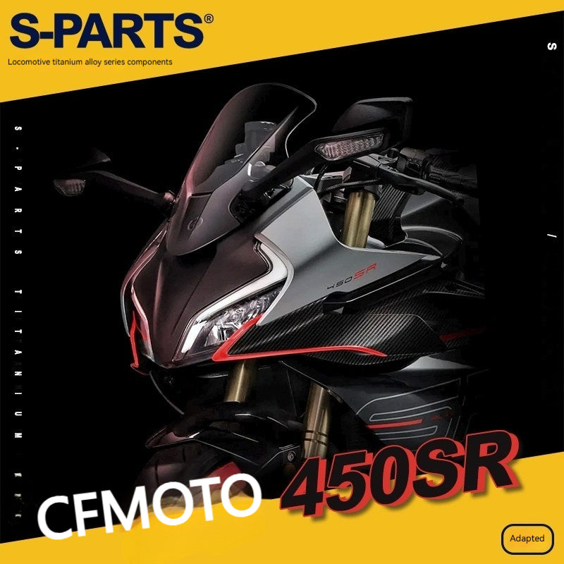 SPARTS Titanium Bolt Kit for CFMOTO 450SR – TC4 Lightweight High-Strength Motorcycle Upgrade