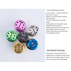 SPARTS Ducati Upper Triple Clamp Cylinder Nuts Titanium Bolts L50 & L63