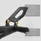 SPARTS Titanium Bolts for CFMOTO 450SR MOTO TRON Raised Footpegs – TC4 Lightweight High-Strength Upgrade