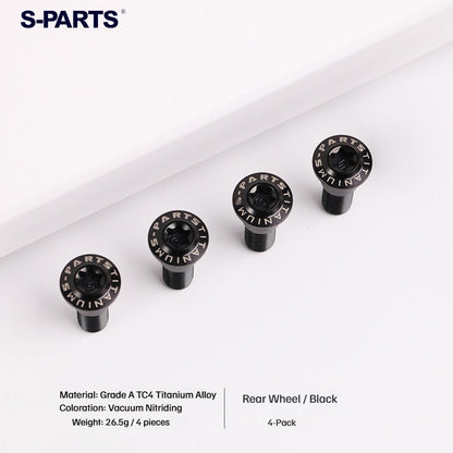 SPARTS CB650R/CBR650R Titanium Alloy Disc Bolt Kit for Motorcycle Modification