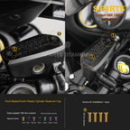 SPARTS Motorcycle Titanium Bolt Upgrade Kit for Suzuki GSX1300R Hayabusa