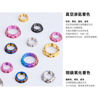 SPARTS Ducati Front & Rear Axle Big Nuts Titanium M25/M30/M33/M38/M48