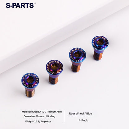 SPARTS CB650R/CBR650R Titanium Alloy Disc Bolt Kit for Motorcycle Modification