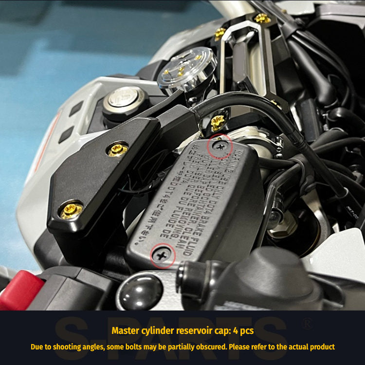 S-PARTS A3 Titanium Bolts – Compatible with Honda X-ADV 750 Full Bike Upgrade