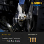 SPARTS Titanium Bolt Kit for BMW R1200R – Motorcycle Fastener Upgrade