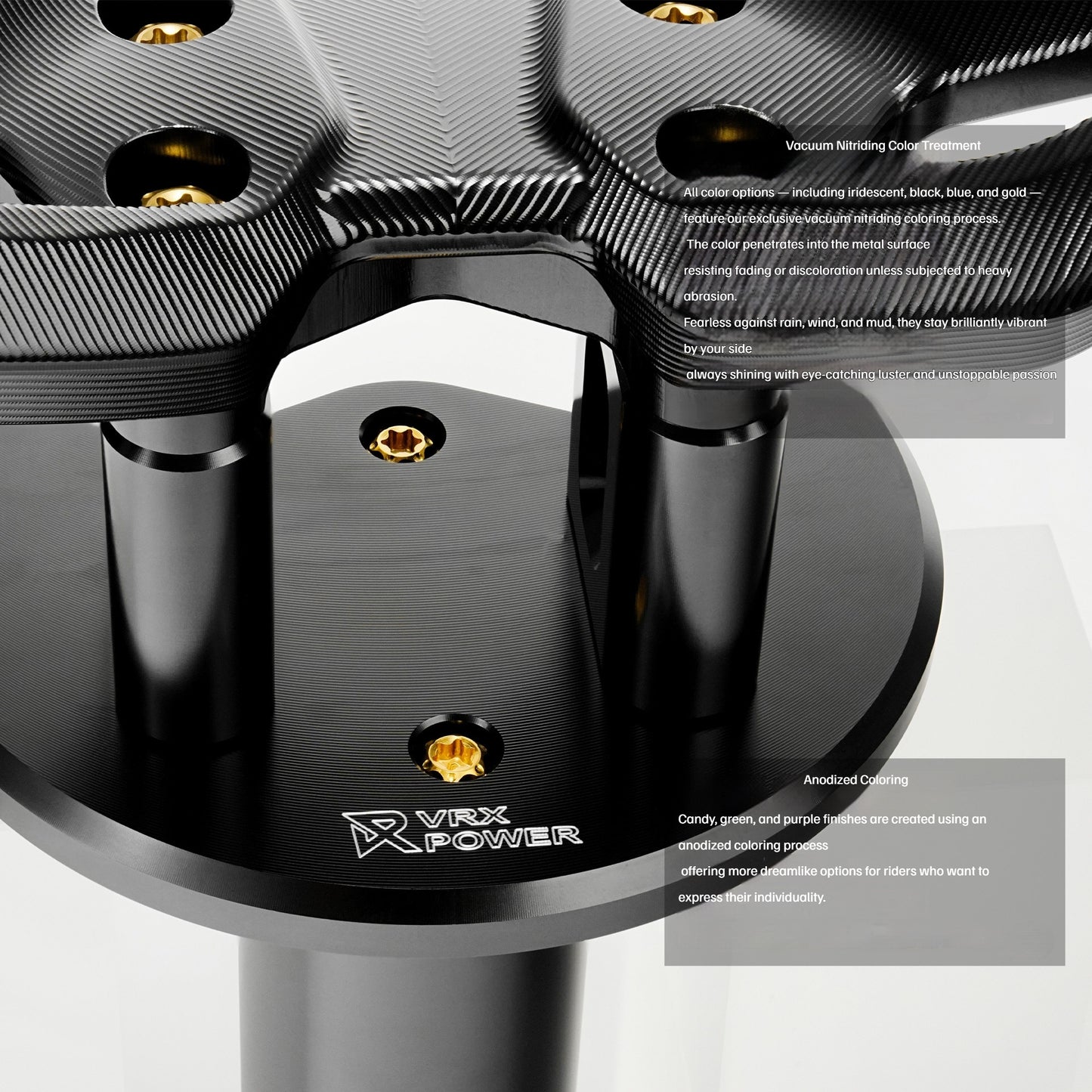 SPARTS VRX Handlebar Titanium Bolt Kit for NSS350 – Motorcycle Handlebar Upgrade