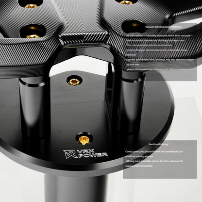 SPARTS VRX Handlebar Titanium Bolt Kit for NSS350 – Motorcycle Handlebar Upgrade