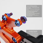 SPARTS TC4 Titanium Bolts for MOTO TRON Footpeg Riser | KTM Duke 790 Motorcycle Upgrade