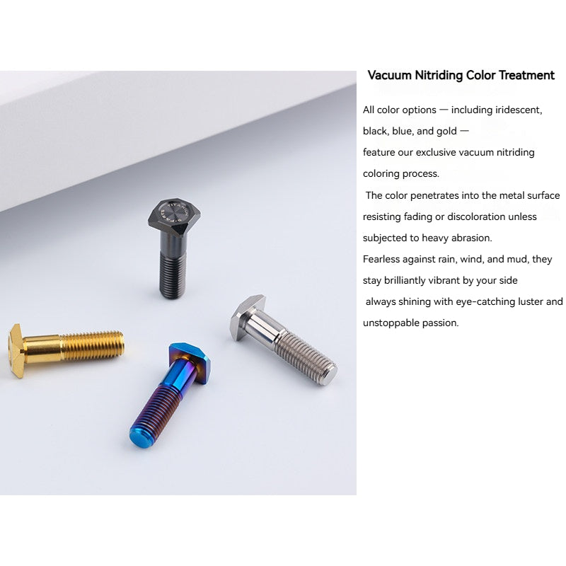 SPARTS KTM Titanium Rear Sprocket Fixing Screws Square Head M8/M10 P1.25 Locking