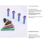 S-PARTS STAN M6 A3 Series TC4 Titanium Bolts – Standard Head Fasteners for Motorcycle & E-Motorcycle Upgrades