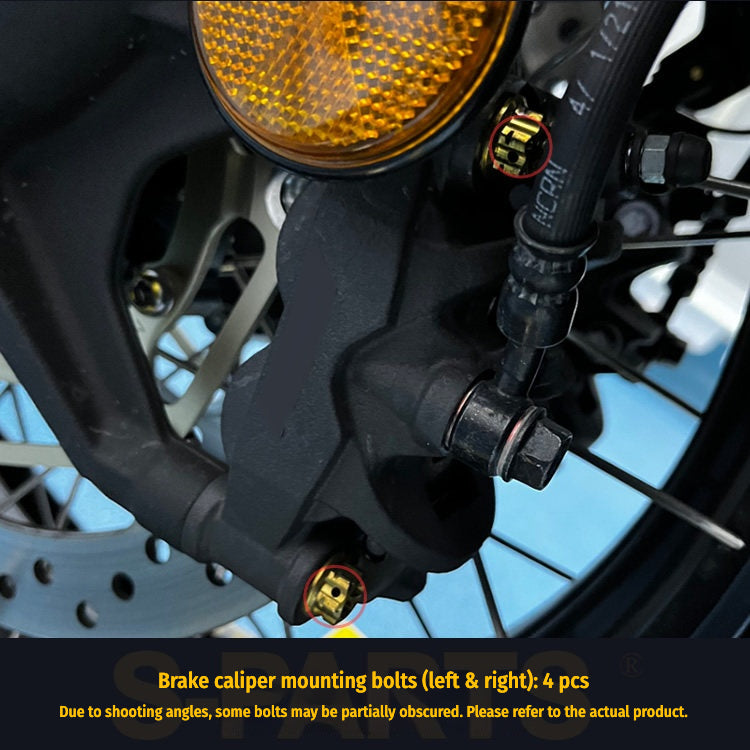 S-PARTS A3 Titanium Bolts – Compatible with Honda X-ADV 750 Full Bike Upgrade