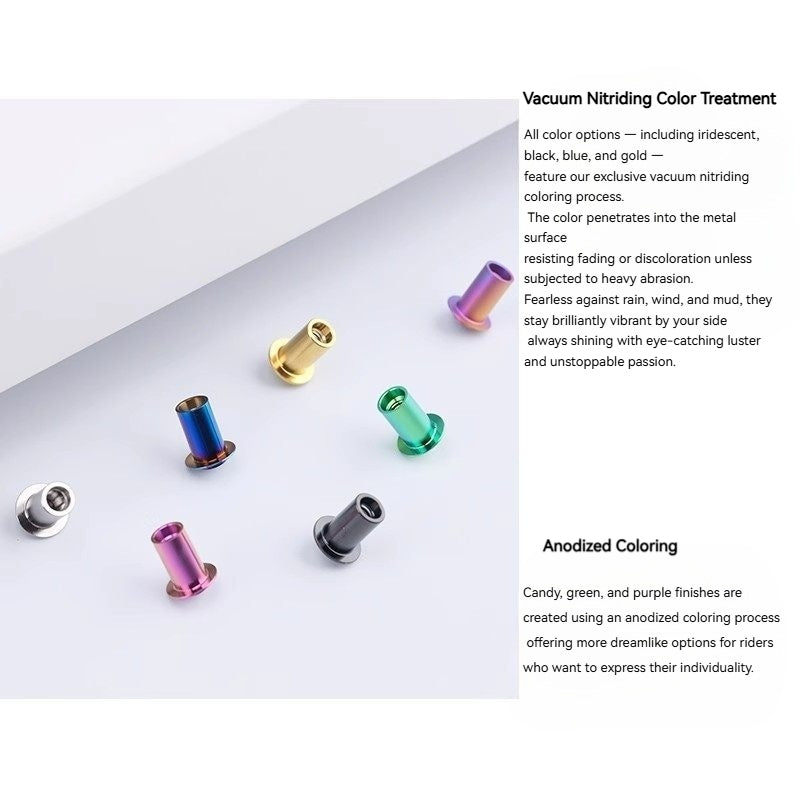 SPARTS Titanium Ignition Lock Nut Cover for DUCATI -Strength Motorcycle Upgrade