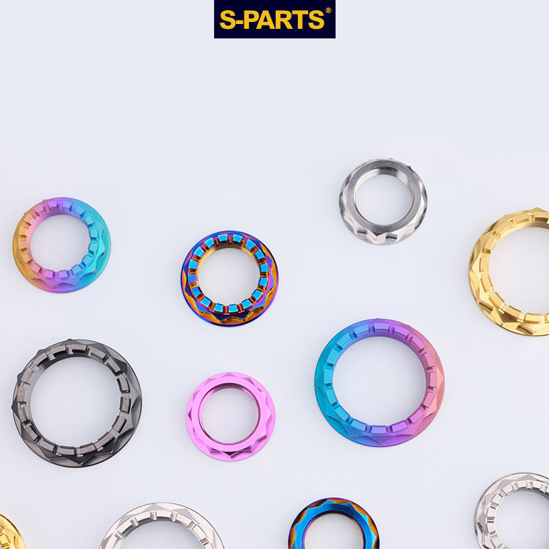 SPARTS Ducati Front & Rear Axle Big Nuts Titanium M25/M30/M33/M38/M48