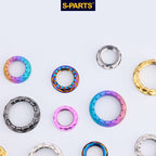 SPARTS Ducati Front & Rear Axle Big Nuts Titanium M25/M30/M33/M38/M48