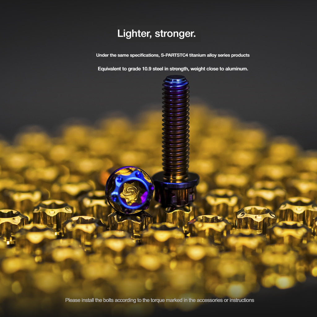 SPARTS Titanium Bolt Kit for BMW R1200R – Motorcycle Fastener Upgrade