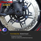 SPARTS Titanium Bolt Kit for CFMOTO 450SR – TC4 Lightweight High-Strength Motorcycle Upgrade