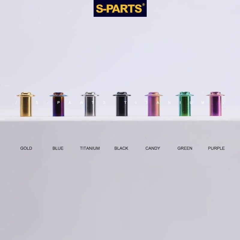 SPARTS Titanium Ignition Lock Nut Cover for DUCATI -Strength Motorcycle Upgrade