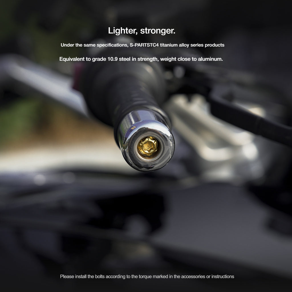 Titanium Alloy Bolts Compatible with BMW K1600B Motorcycle Upgrade Fasteners