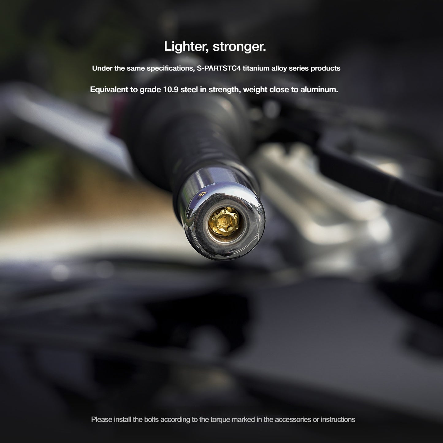 Titanium Alloy Bolts Compatible with BMW K1600B Motorcycle Upgrade Fasteners