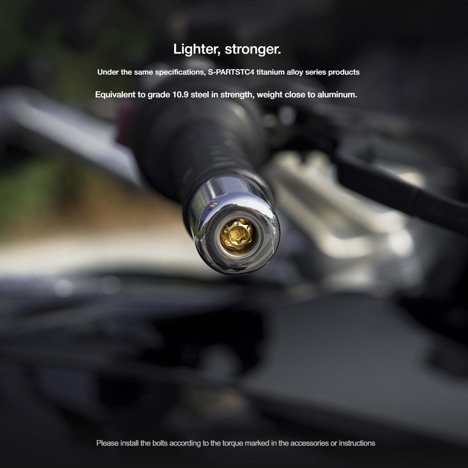 Titanium Alloy Bolts Compatible with BMW K1600B Motorcycle Upgrade Fasteners