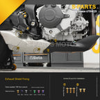 SPARTS Titanium Bolt Kit for CF Moto 675NK 2025 Motorcycle Upgrade