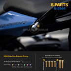 SPARTS Titanium Bolt Kit for BMW R1200R – Motorcycle Fastener Upgrade