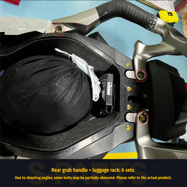 S-PARTS A3 Titanium Bolts – Compatible with Honda X-ADV 750 Full Bike Upgrade