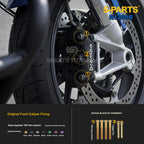 SPARTS Titanium Bolt Kit for BMW R1200R – Motorcycle Fastener Upgrade