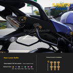 SPARTS Titanium Bolt Kit for BMW R1200R – Motorcycle Fastener Upgrade