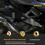 SPARTS TC4 Titanium Bolt Kit for SUZUKI GSX-R1000R – Motorcycle Titanium Bolt Upgrade