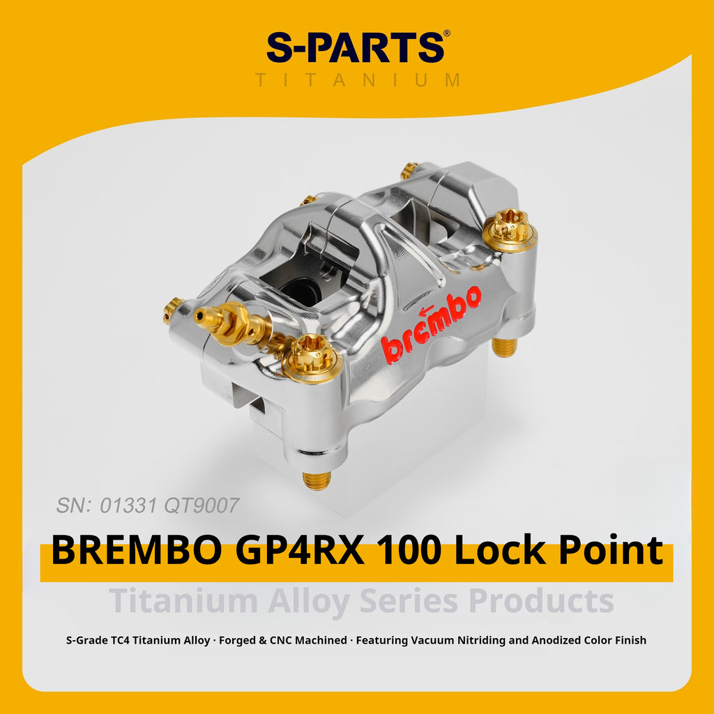 SPARTS Titanium Alloy Brembo M50 Caliper Bolt Kit (M10×55)