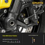 SPARTS Motorcycle Titanium Bolt Upgrade – S-Grade TC4 Bolt Kit for Kawasaki ZX-6R