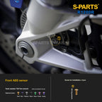 SPARTS Titanium Bolt Kit for BMW R1200R – Motorcycle Fastener Upgrade